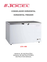 Jocel JCH-488 HORIZONTAL FREEZER User manual