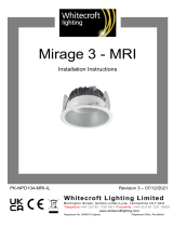 WHITECROFT LIGHTING Mirage 3 – MRI Recessed Downlighter User manual