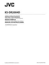 JVC KS-DR2004D User manual