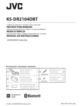 JVC KS-DR2104DBT User manual