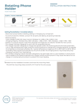 ITC Rotating Phone Holder User manual