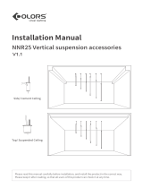 COLORS Linear Lighting NNR25 User manual