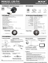 MXN 22C-130-TVI Autoheated HD-TVI Color Ball Camera User manual