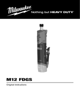 Milwaukee M12FDGS-0 User manual