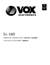VOX electronics SL-160 User manual