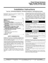 Carrier CRPWREXH068A00 User manual