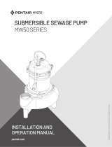 Pentair MW50 Series User manual