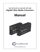 Cleerline SSF-SFP-RJ45-1G User manual