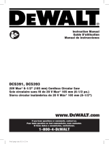 DeWalt DCS391 User manual