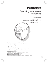 Panasonic NC-HU401P User manual