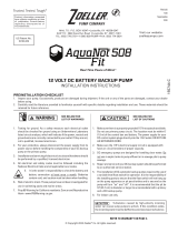 Zoeller AquaNot 508 Fit User manual