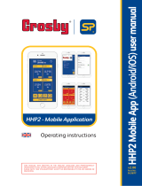 Crosby HHP2 User manual