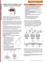 Crosby G-460 Soft Eye Bundle Clips User manual