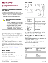 Raymarine E70493 User manual