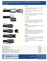 Cabelcon TL828 User manual