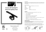 WHITECROFT LIGHTING Accent LED Spotlight & Direct D3 Lighting Track User manual