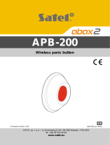 Satel APB-200 User manual