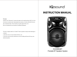 IQ sound IQ-5308DJBT User manual
