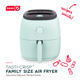 DASH D DASH-D DFAF755 Tasti-Crisp Family Size Air Fryer User manual
