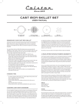 Colston Cast Iron Skillet User manual