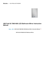 HiBFold 50 79601000 LED Bathroom Mirror