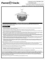 Parrot Uncle F3502WH110V User manual