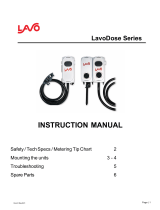 LAVO LavoDose Series Proportioning Equipment User manual