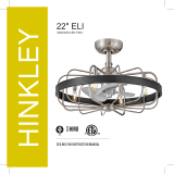 Hinkley 22 Inch ELI Indoor LED Ceiling Fan User manual