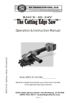 BN E-30-24V Cordless Cutting Edge Saw User manual