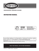 Simpson SW4440HCDM User manual