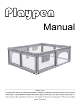 EIH Extra Large Baby Playpen User manual