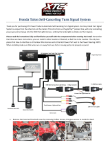 XTC POWER PRODUCTS Honda Talon Self-Canceling Turn Signal System User manual