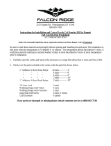 FALCON RIDGE AC-12PROWLER-FC05 User manual