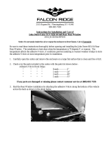 FALCON RIDGE 2014 JD-825S4-RRW01 User manual