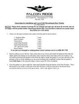 FALCON RIDGE AC-PRO-RW02 User manual