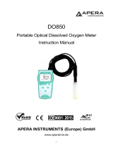 Apera Instruments DO850 User manual