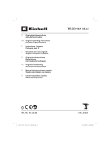 EINHELL TE-CD 12-1 3X-Li User manual