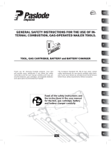 Paslode 905600 User manual