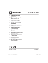 EINHELL TC-CL 18 Li H – Solo Work Light Power User manual
