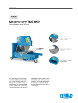 Tyrolit TME1000 User manual