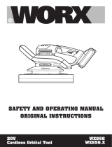 Worx WX856 User manual
