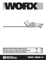 Worx WG261 User manual