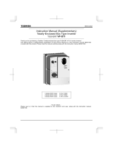 Toshiba VF-S11 User manual