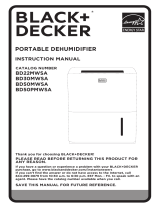 BLACK PLUS DECKER BD50PMWSA User manual