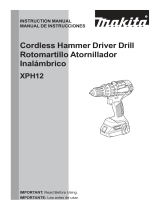 Makita XPH12 User manual