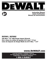 DeWalt DCF891 Owner's manual