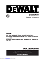 DeWalt DCN692 User manual