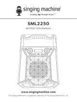 Singing Machine SML2250 User manual