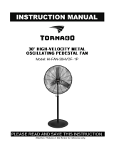 Tornado HI-FAN-30HVOF- 1P User manual
