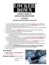 LOCKER DOWN LD1043EX User manual